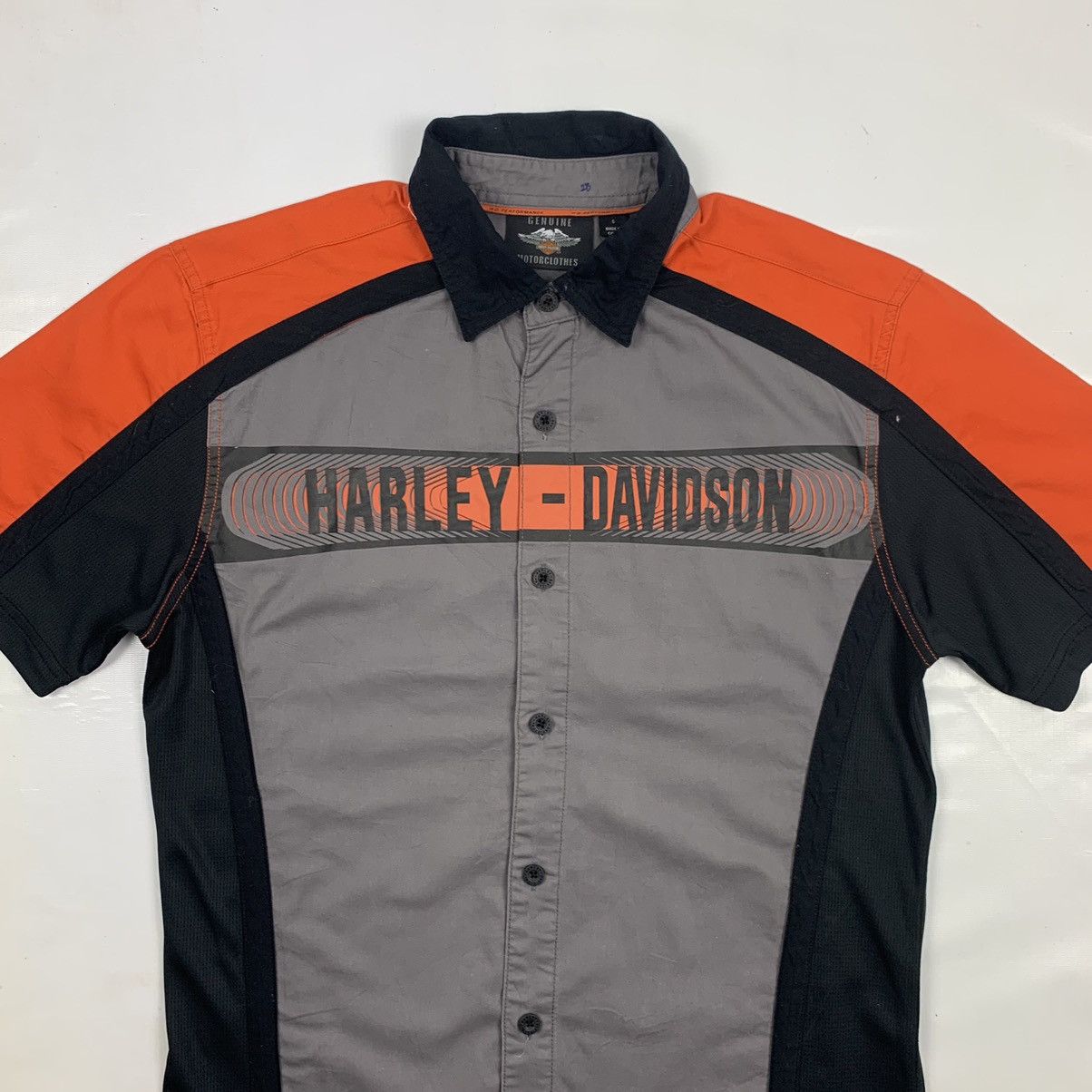 Harley Davidson × Vintage Vintage Harley Davidson Button Up Shirt Size US S / EU 44-46 / 1 - 4 Thumbnail