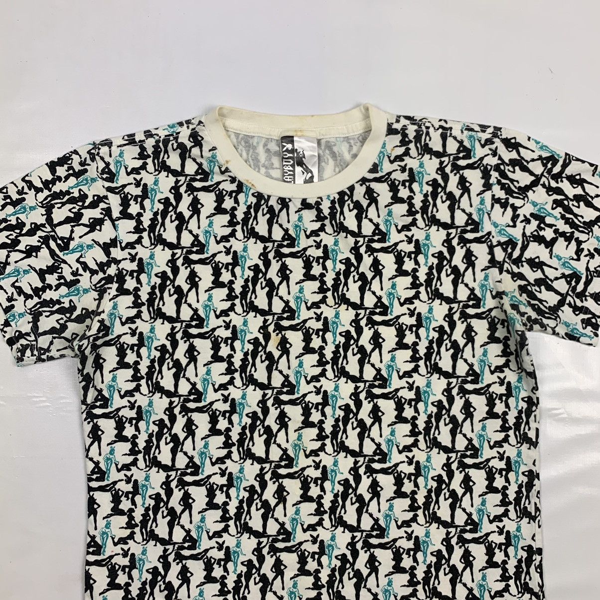 Playboy × Vintage Vintage Playboy All Over Print Shirt Size US XS / EU 42 / 0 - 4 Thumbnail