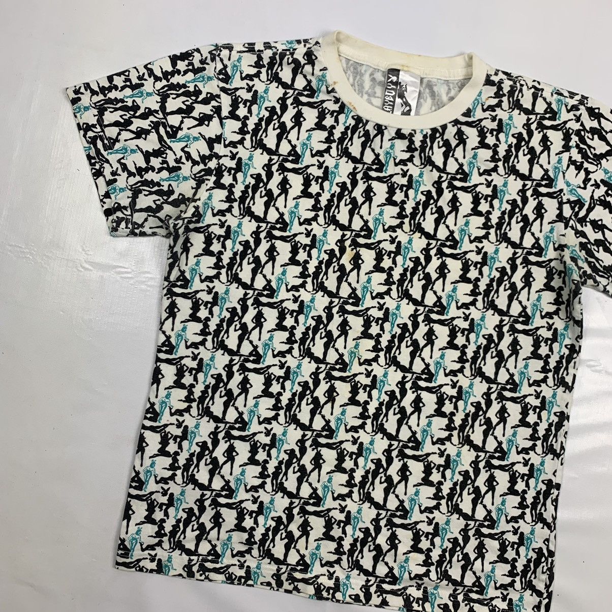 Playboy × Vintage Vintage Playboy All Over Print Shirt Size US XS / EU 42 / 0 - 2 Thumbnail