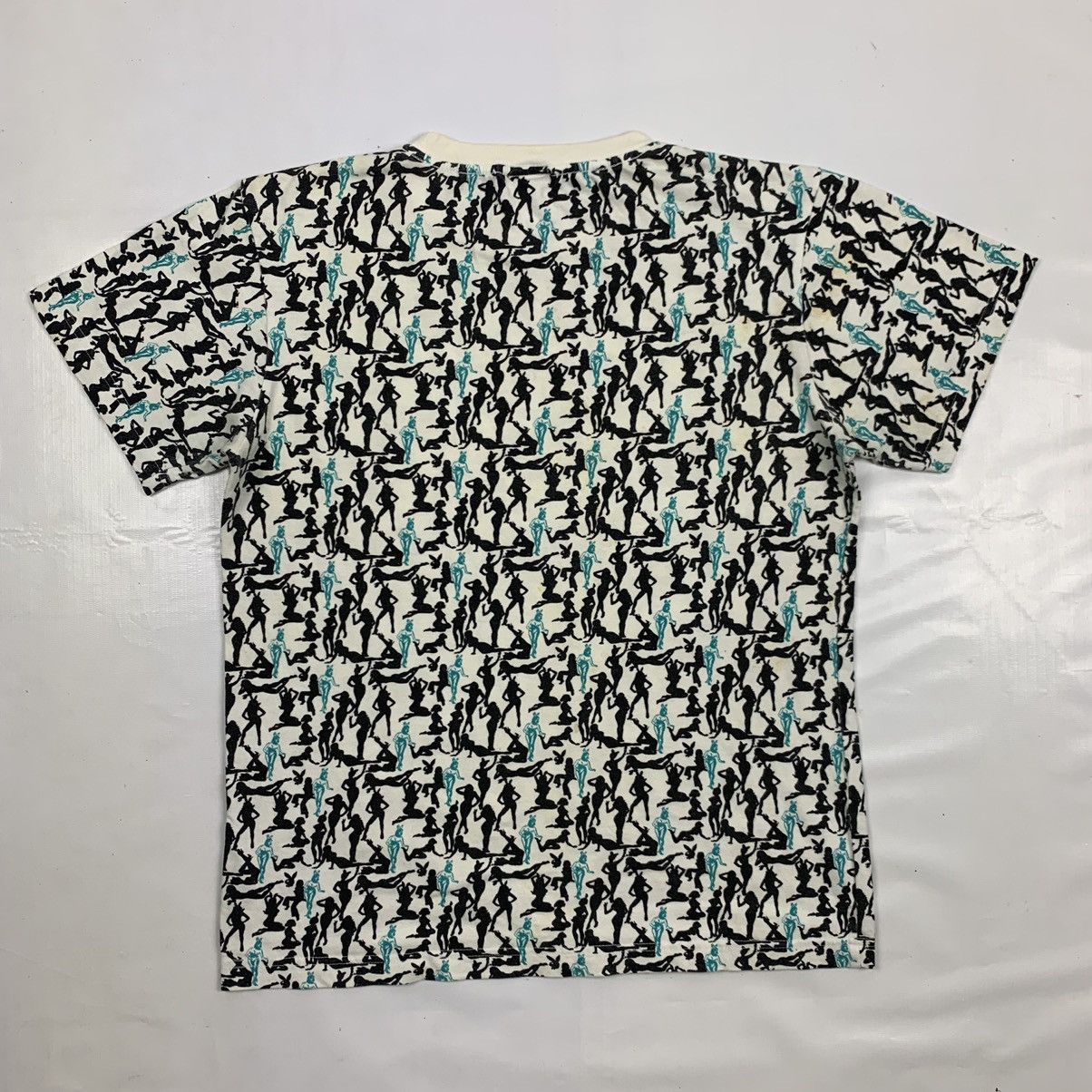 Playboy × Vintage Vintage Playboy All Over Print Shirt Size US XS / EU 42 / 0 - 7 Thumbnail