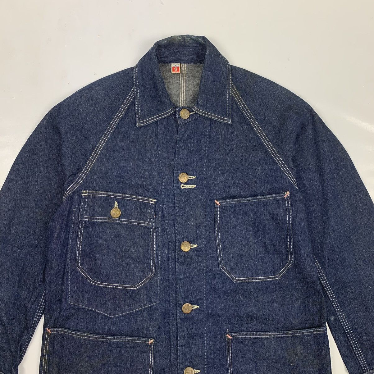 Blue Blue Japan Vintage Blue Blue Japan Denim Jacket Size US S / EU 44-46 / 1 - 4 Thumbnail
