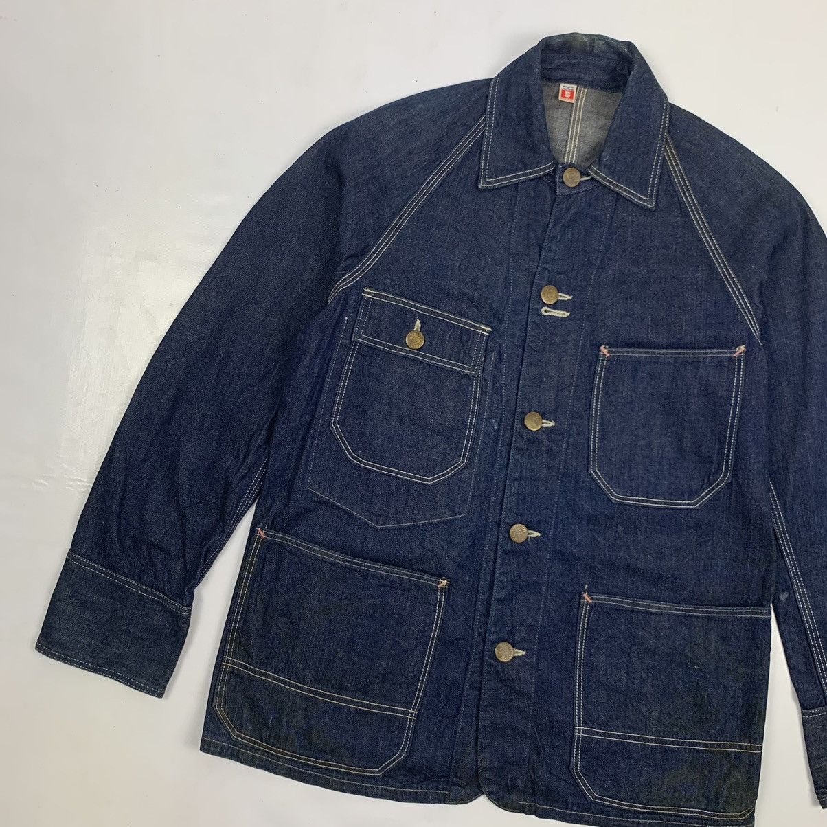 Blue Blue Japan Vintage Blue Blue Japan Denim Jacket Size US S / EU 44-46 / 1 - 2 Thumbnail