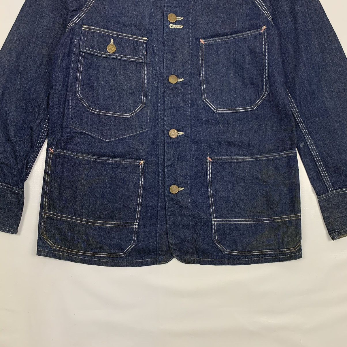 Blue Blue Japan Vintage Blue Blue Japan Denim Jacket Size US S / EU 44-46 / 1 - 5 Thumbnail