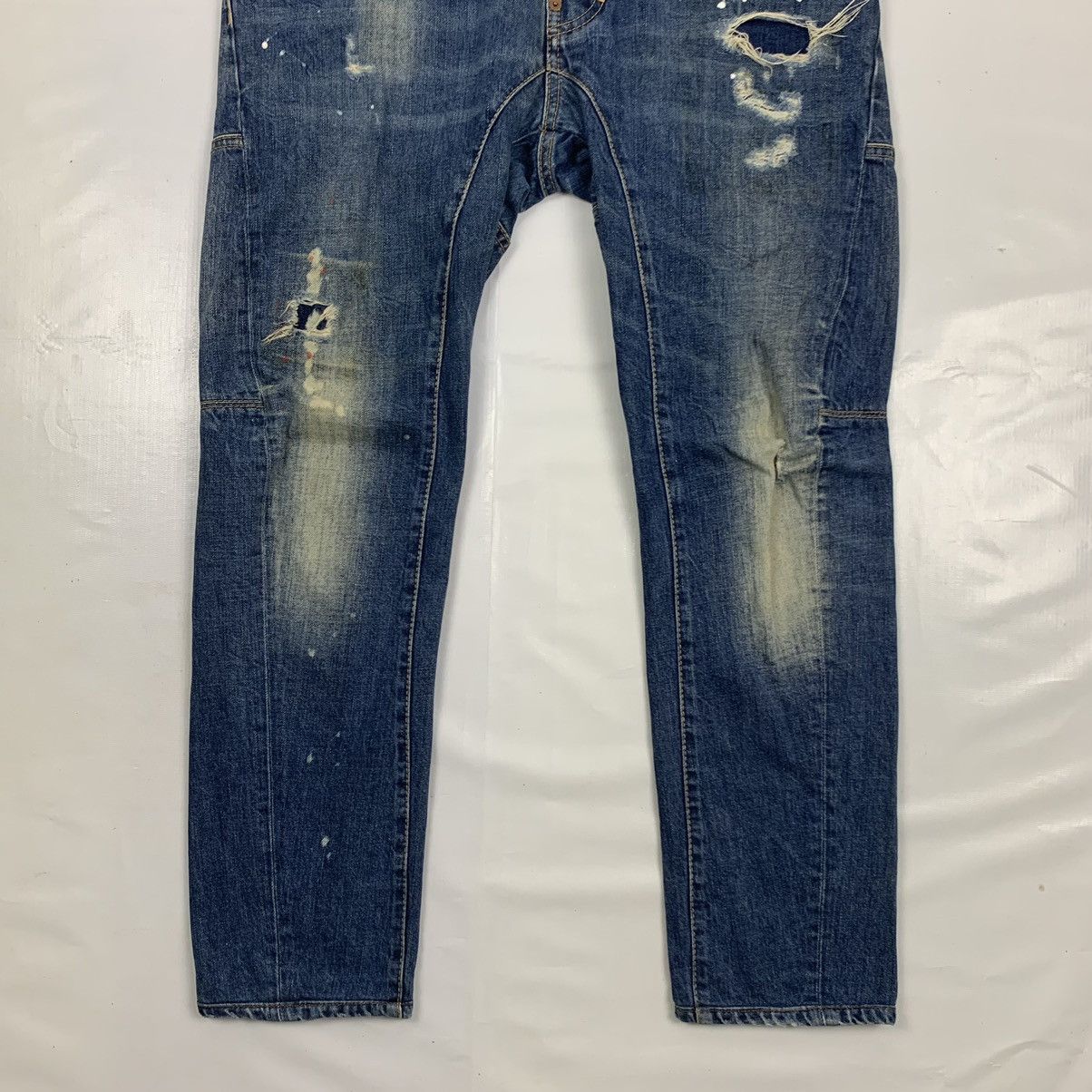 Dsquared2 × Vintage Vintage Distressed Dsquared2 Denim Jeans Pant Size US 33 - 3 Thumbnail