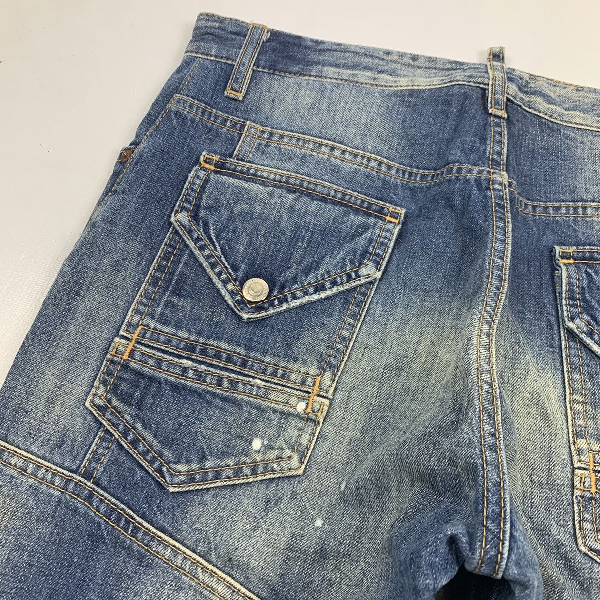 Dsquared2 × Vintage Vintage Distressed Dsquared2 Denim Jeans Pant Size US 33 - 14 Thumbnail
