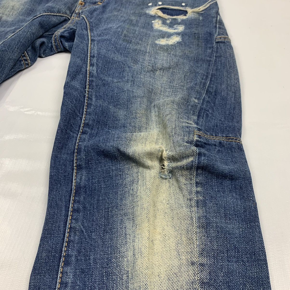 Dsquared2 × Vintage Vintage Distressed Dsquared2 Denim Jeans Pant Size US 33 - 4 Thumbnail
