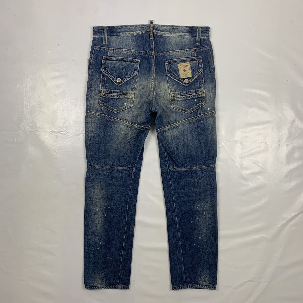 Dsquared2 × Vintage Vintage Distressed Dsquared2 Denim Jeans Pant Size US 33 - 10 Thumbnail