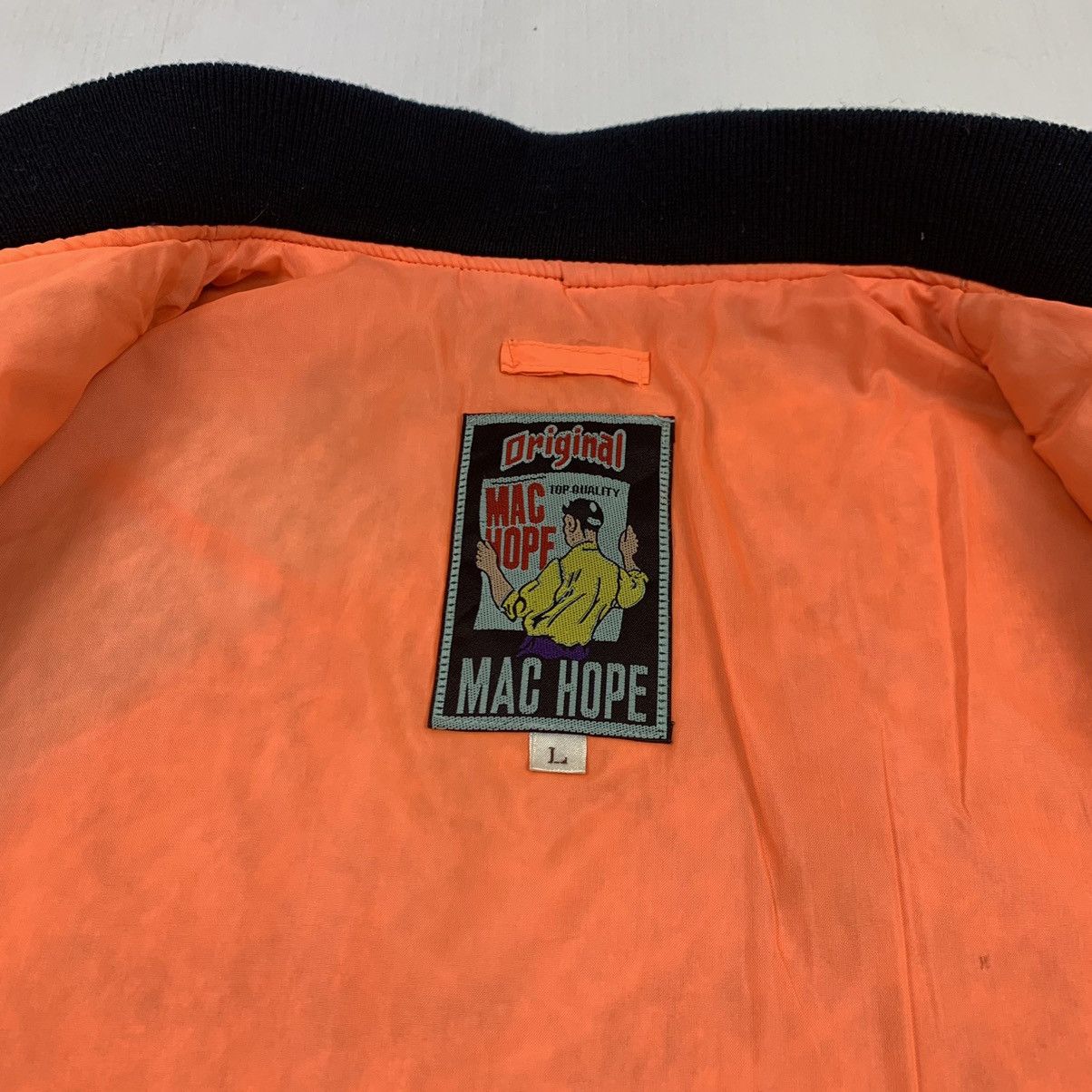Vintage Vintage Mac Hope Designer Bomber Jacket Size US L / EU 52-54 / 3 - 6 Thumbnail