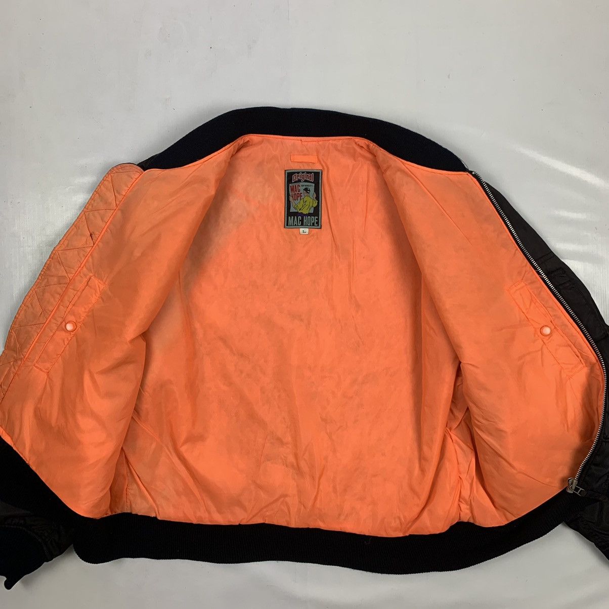 Vintage Vintage Mac Hope Designer Bomber Jacket Size US L / EU 52-54 / 3 - 4 Thumbnail