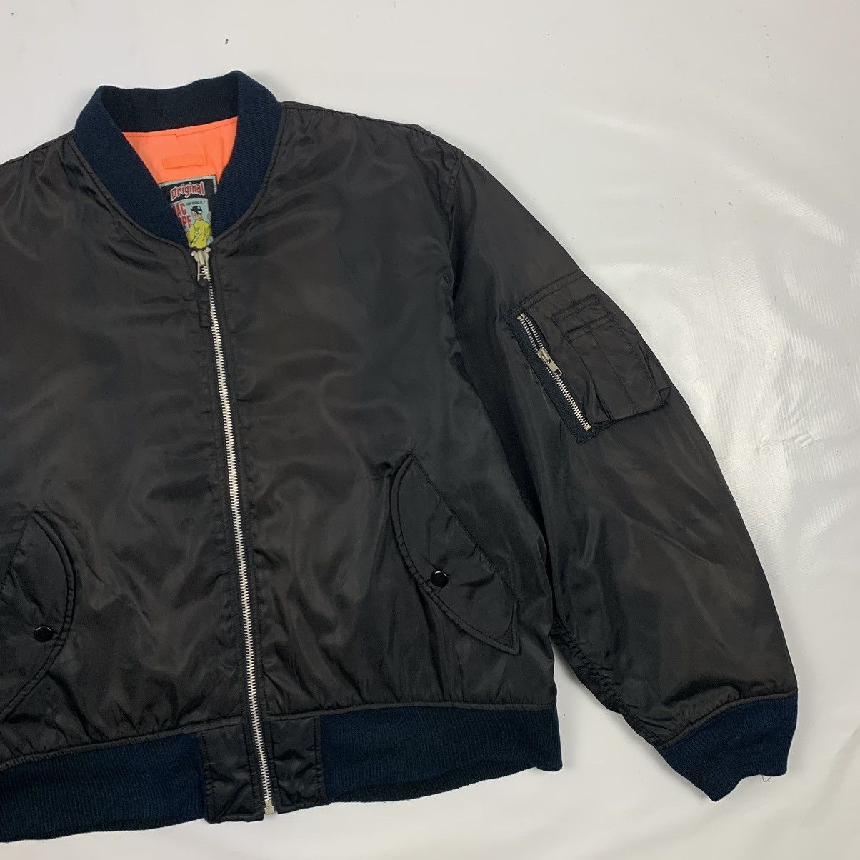 Vintage Vintage Mac Hope Designer Bomber Jacket Size US L / EU 52-54 / 3 - 3 Thumbnail