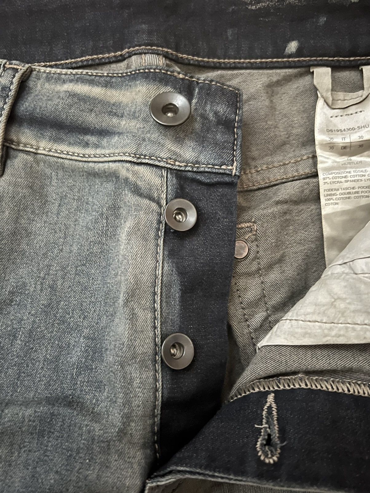 Rick Owens Rick Owens Drkshdw Denim Silverlake Cut Size 30 Size US 29 - 4 Thumbnail