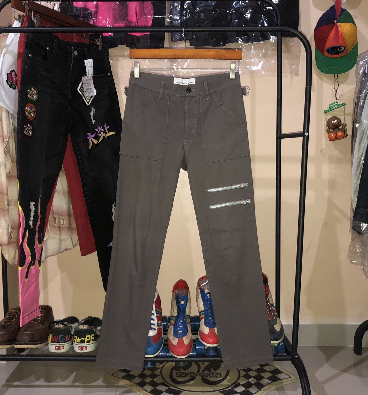 Diet Butcher Slim Skin Zipp Skinny Pants | Grailed
