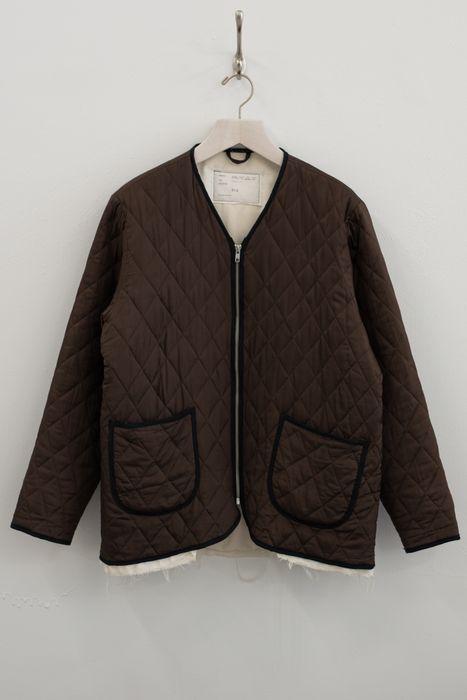 Camiel Fortgens Quilted Down Liner Jacket - Brown | Grailed