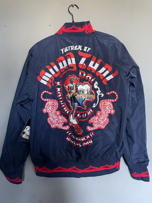 Roots Of Flight Roots of Fight x Muay Thai Stadium Jacket | Grailed