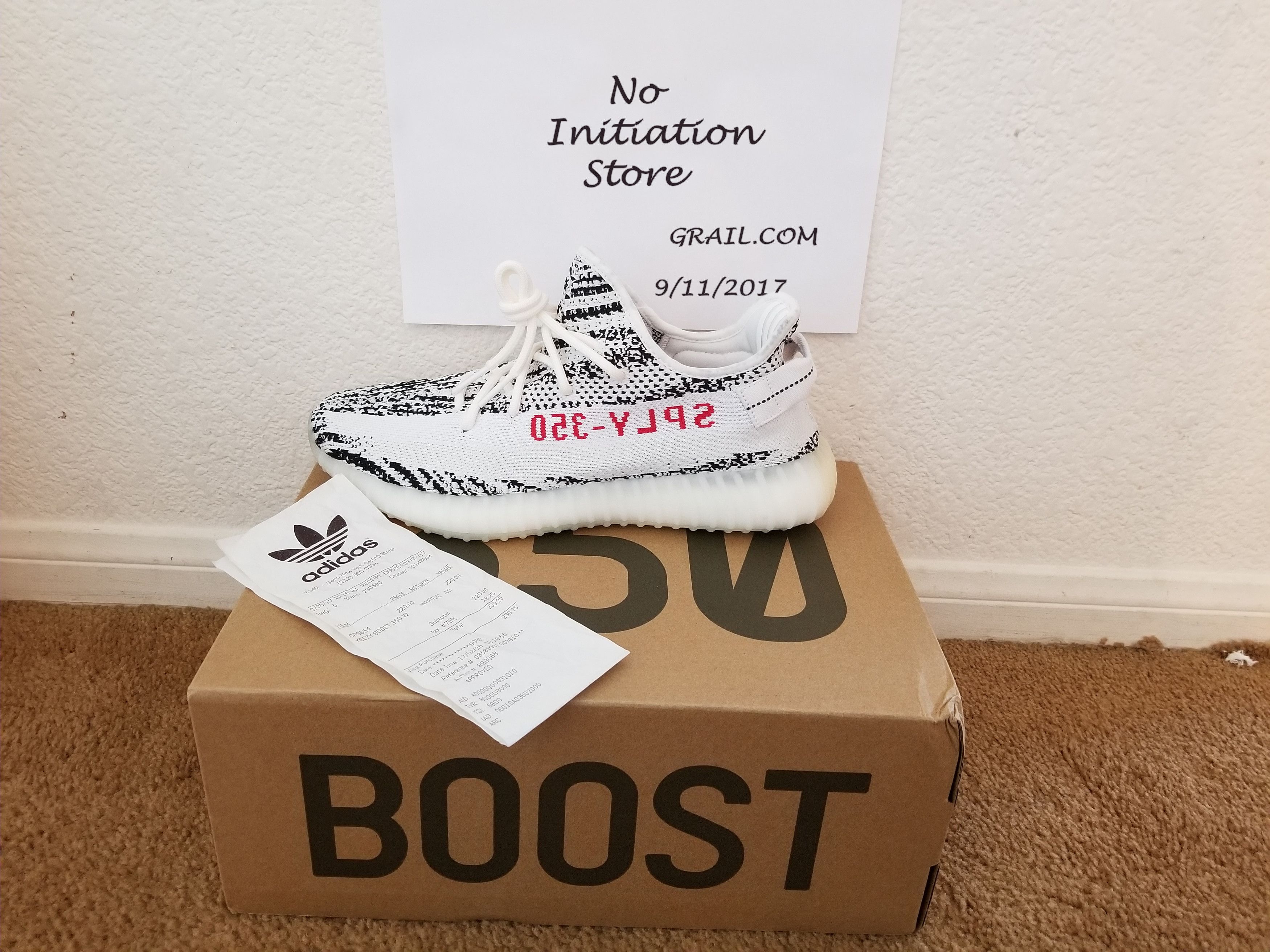 Yeezy Boost 350 V2 Zebra, CP9654