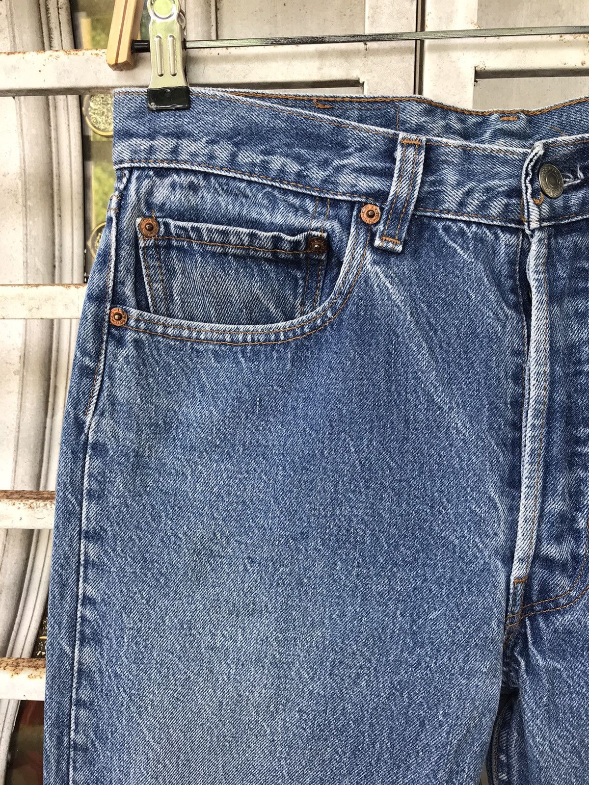 Levi's × Vintage Vintage 80s Levis 501 Regular Jeans Size US 30 / EU 46 - 3 Thumbnail
