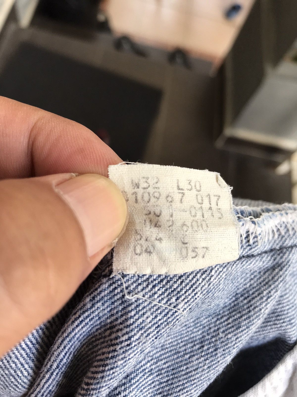 Levi's × Vintage Vintage 80s Levis 501 Regular Jeans Size US 30 / EU 46 - 17 Thumbnail