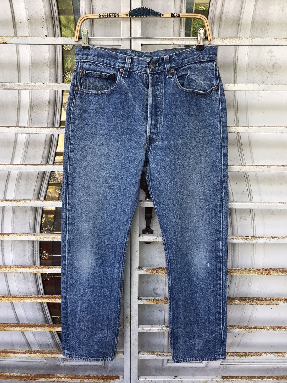 Levi's × Vintage Vintage 80s Levis 501 Regular Jeans Size US 30 / EU 46 - 1 Thumbnail