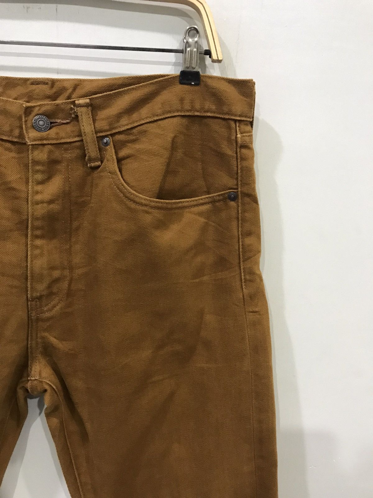 Levi's Levis 505 Bristish Khakis Denim Size US 35 - 2 Thumbnail