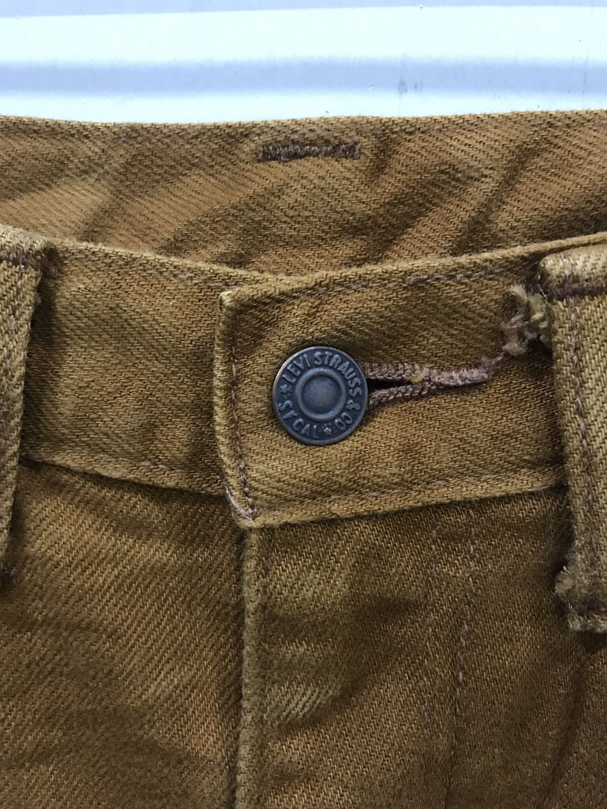 Levi's Levis 505 Bristish Khakis Denim Size US 35 - 6 Thumbnail