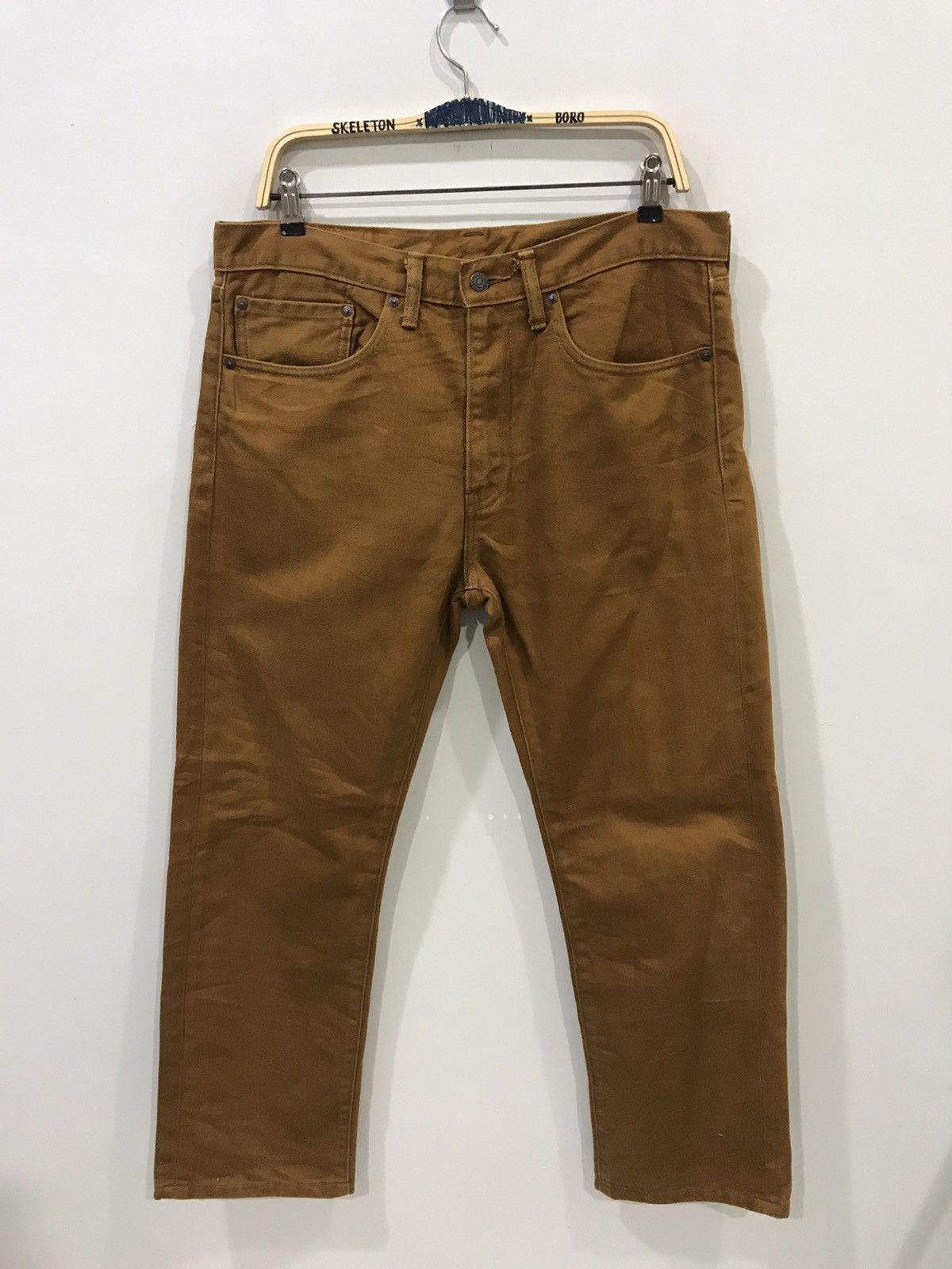 Levi's Levis 505 Bristish Khakis Denim Size US 35 - 1 Thumbnail