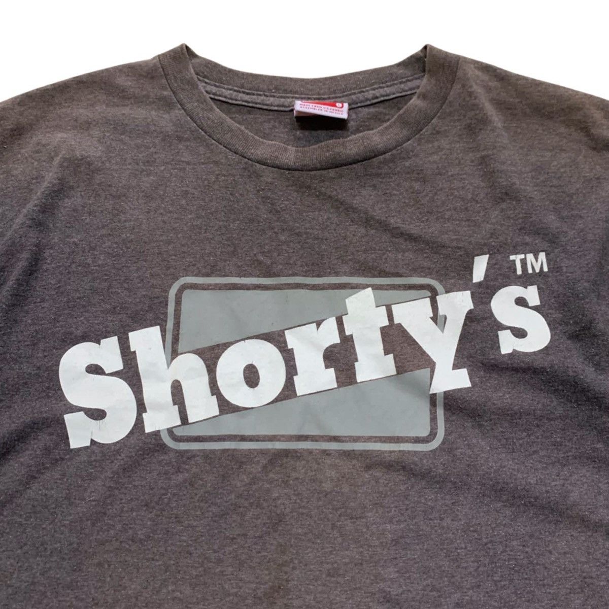 Shorty's Skateboards × Vintage Vintage Shorty’s Skateboards Logo 90’s T-Shirt Size US L / EU 52-54 / 3 - 2 Thumbnail