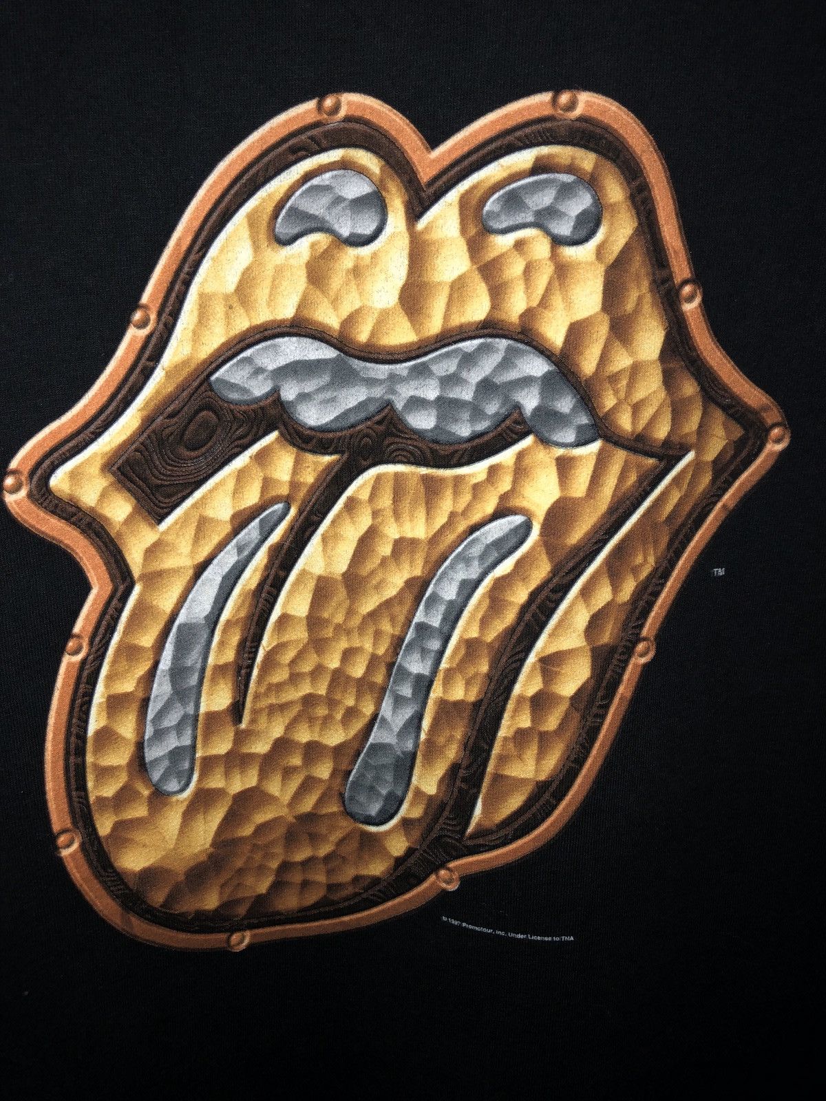 Anvil × The Rolling Stones × Vintage 1997/98 Rolling Stones Bridges Of Babylon Band Tour Vintage Size US L / EU 52-54 / 3 - 2 Thumbnail