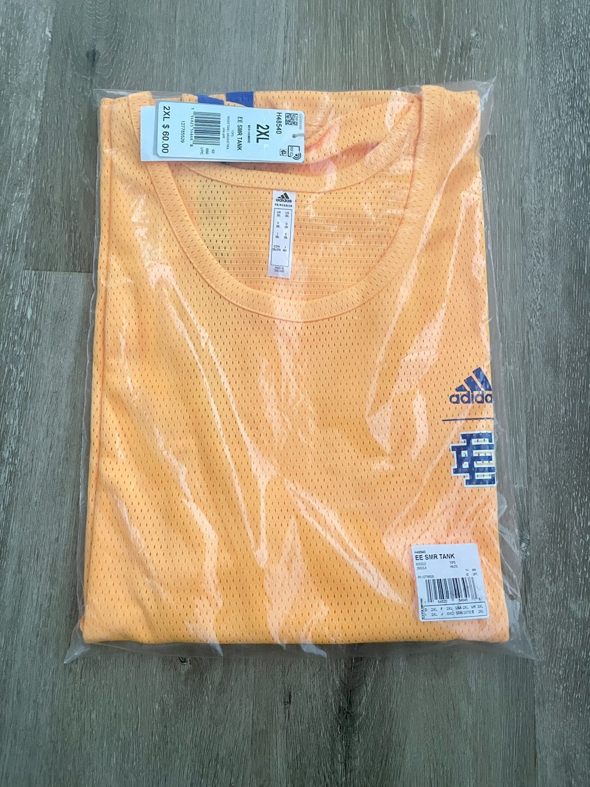 Adidas × Eric Emanuel ERIC EMANUEL x Adidas HOOPS SUMMER ESSENTIALS TANK TOP Size US XXL / EU 58 / 5 - 3 Thumbnail