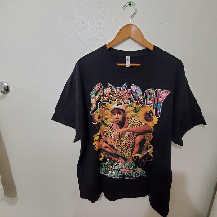 Vintage Dbruze Tyler the creator Flowerboy double sided rap tee XL ...