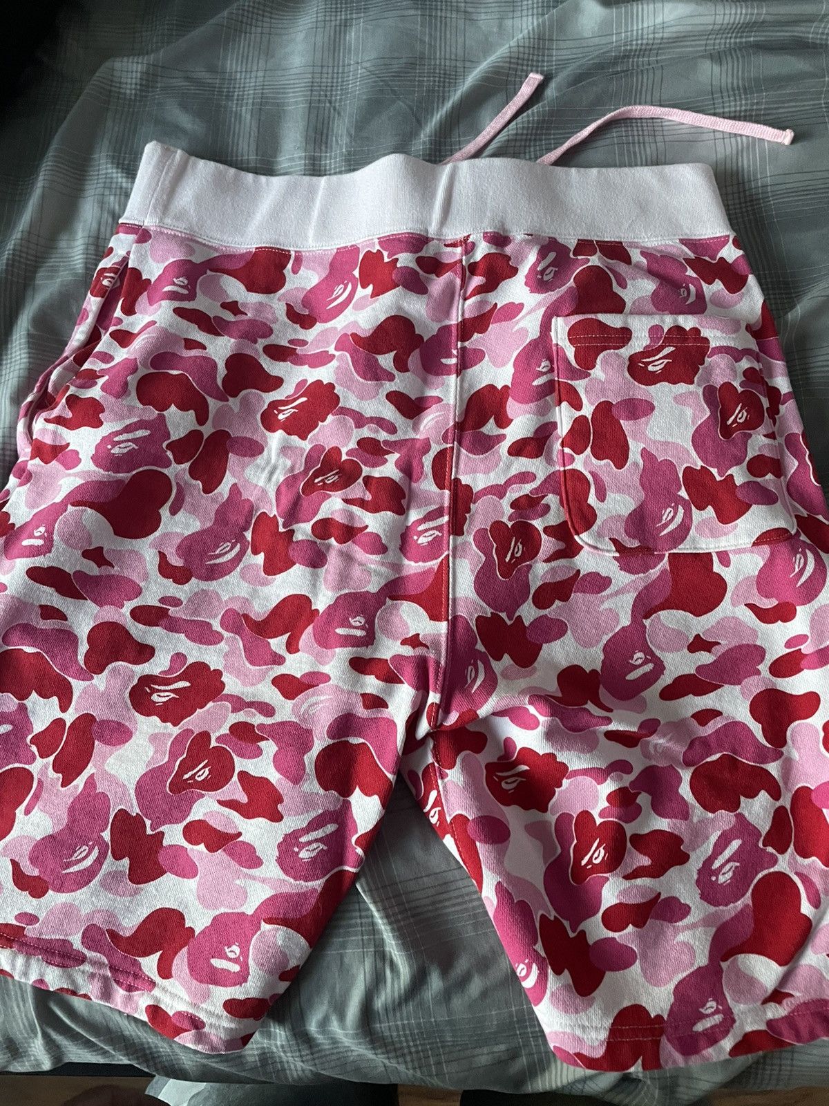 Bape Bape pink abc camo shorts XL | Grailed