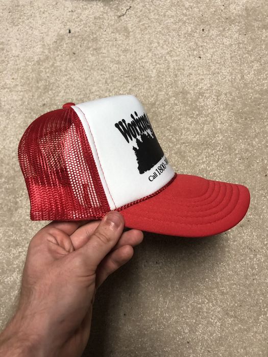 Japanese Brand Working on Dying Trucker Hat Red Size ONE SIZE - 2 Preview