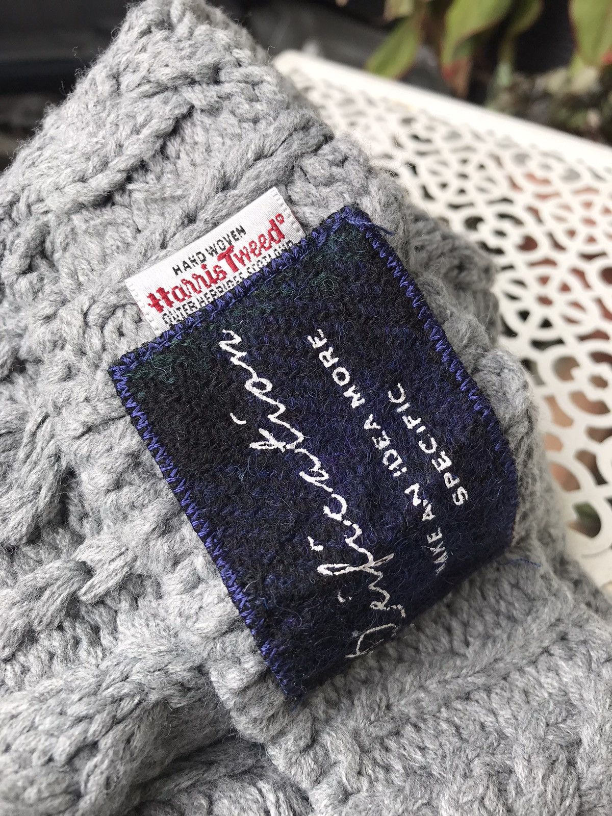 Harris Tweed Harris Tweed Knitwear Beanie Snowcap Size ONE SIZE - 2 Thumbnail