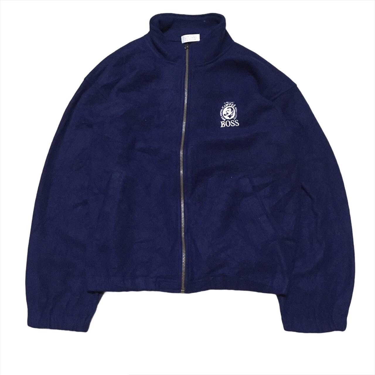 Japanese Brand Vintage Suntory Coffee Boss Fleece Sweater Jacket Size US M / EU 48-50 / 2 - 1 Thumbnail