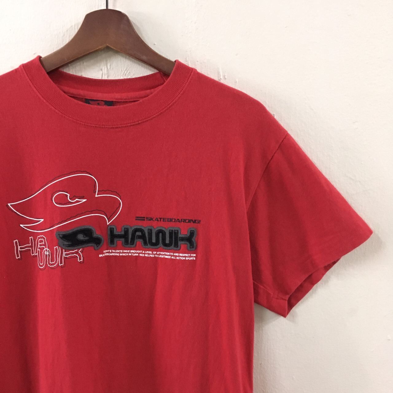 Tony Hawk Vtg Tony Hawk Skateboard Embroidered T-shirt Size US M / EU 48-50 / 2 - 2 Thumbnail