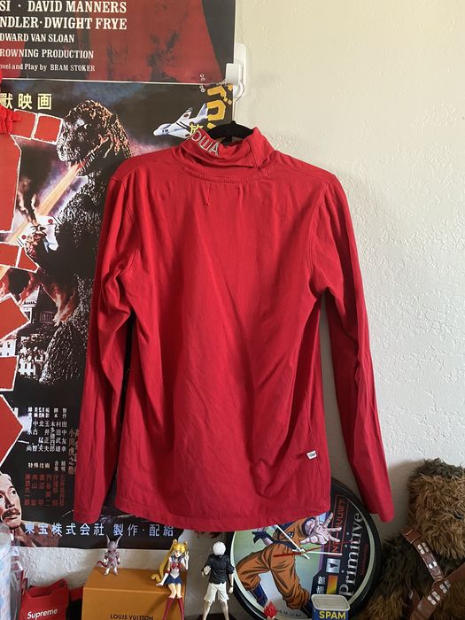 Gosha Rubchinskiy FILA x GOSHA Red Turtle Neck Grailed