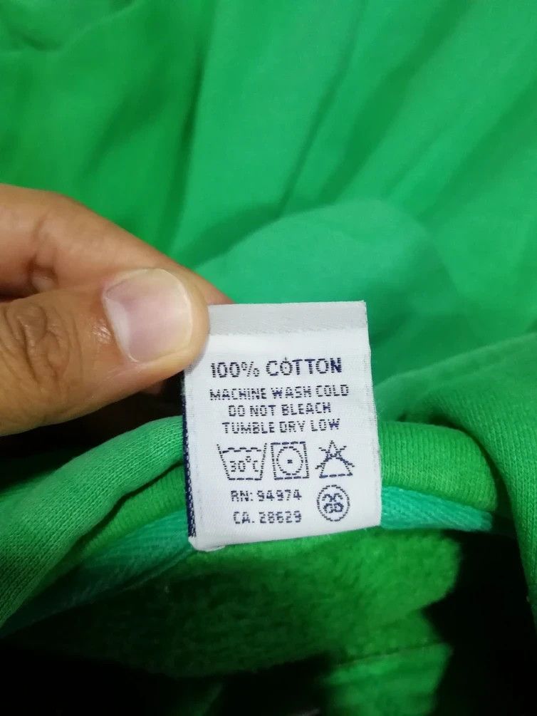 Stussy × Vintage vintage STUSSY Green Hoodie Size US M / EU 48-50 / 2 - 7 Thumbnail