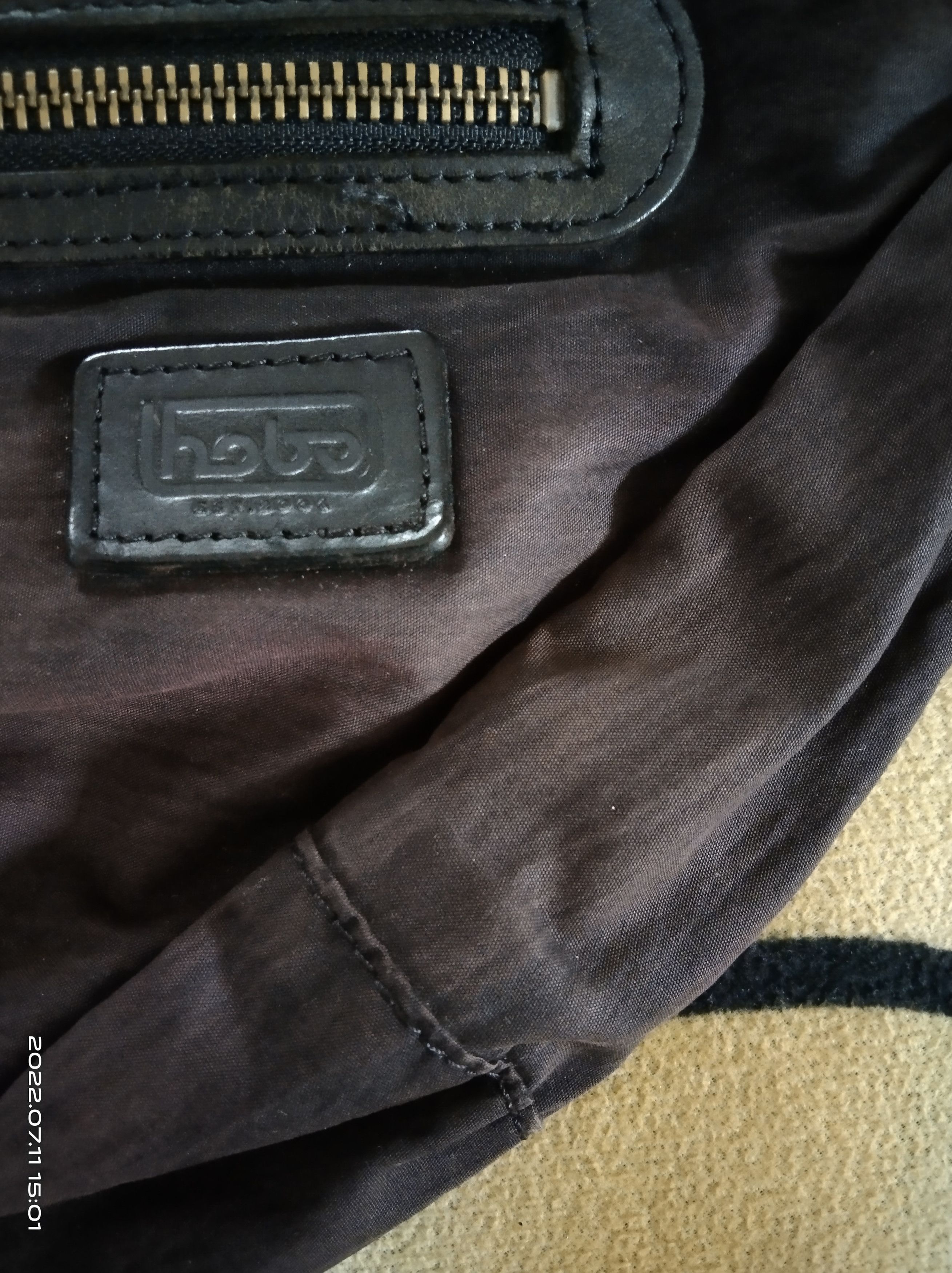 Hobo × Japanese Brand BLACK SUN FADED HOBO BANANA CROSSBODY MADE IN JAPAN Size ONE SIZE - 4 Thumbnail