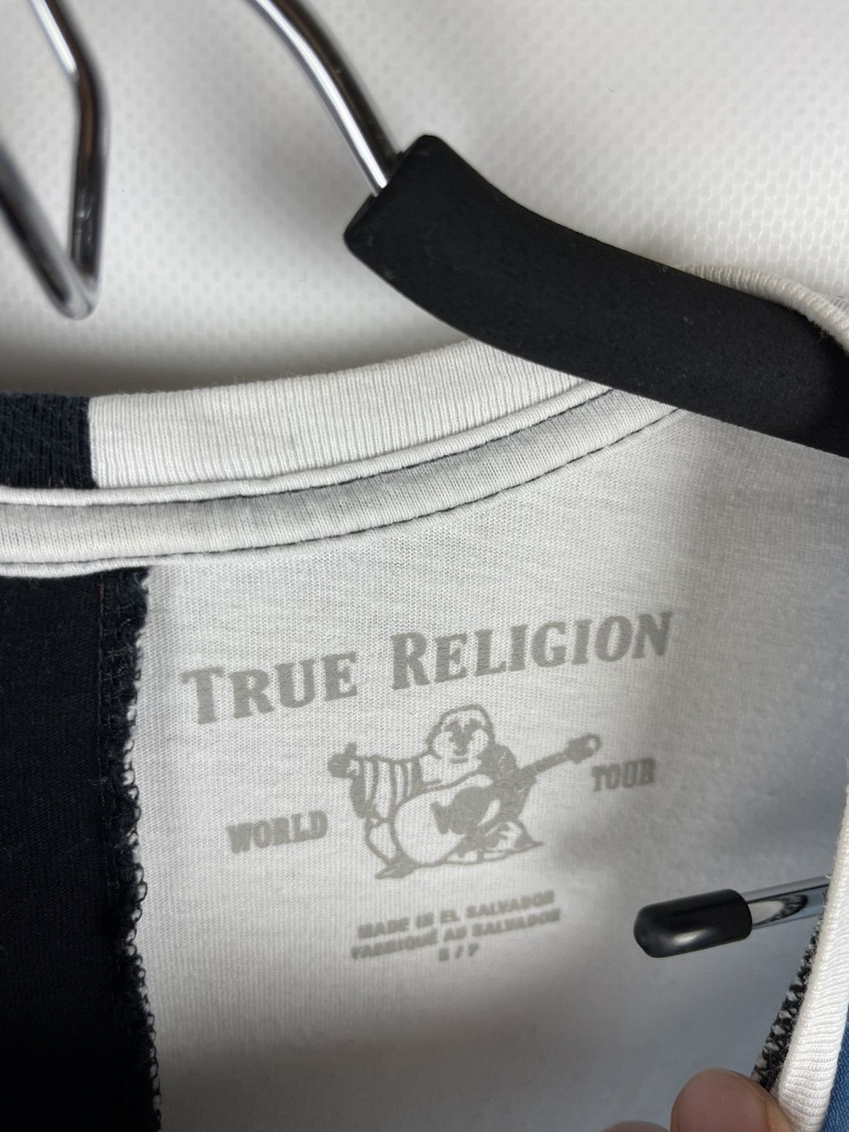 True Religion True Religion split short sleeve half cr tee shirt tshirt Size US S / EU 44-46 / 1 - 7 Thumbnail
