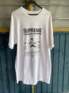 Supreme T Shirts And Stickers Tee | Grailed