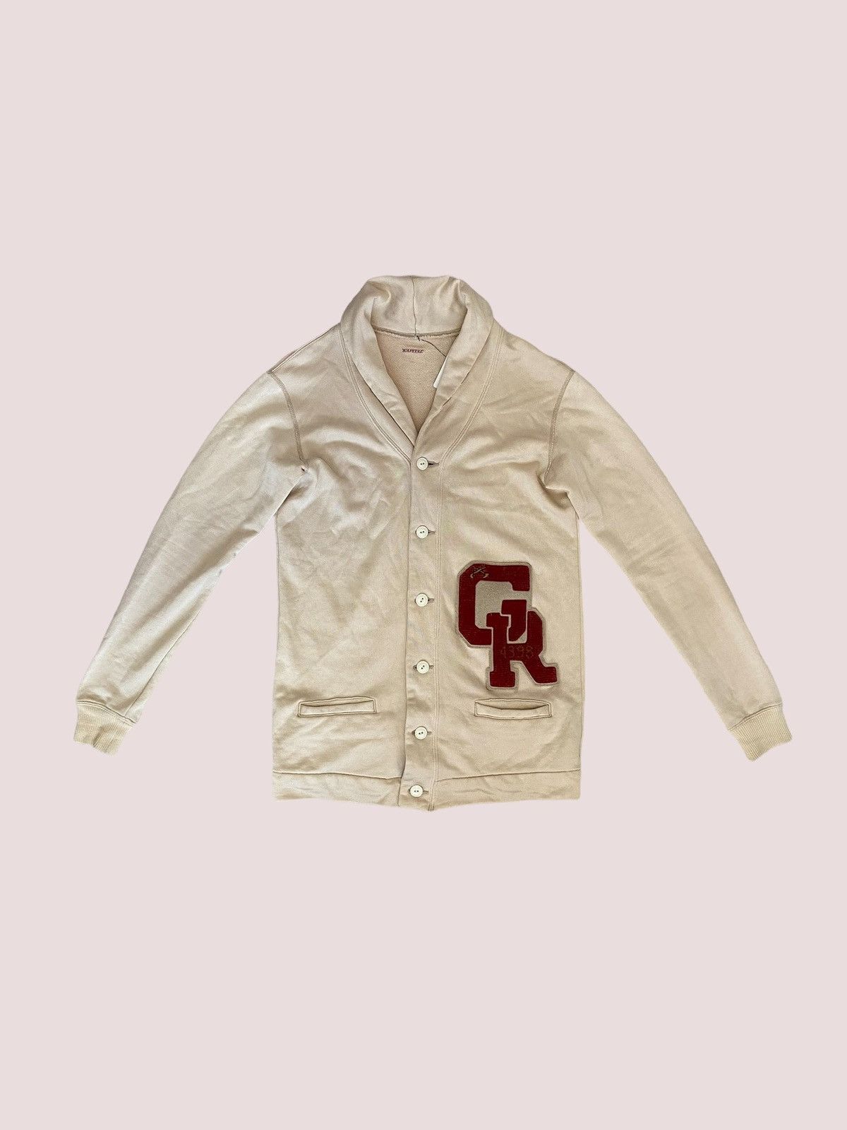 Kapital Varsity Cardigan Sweater