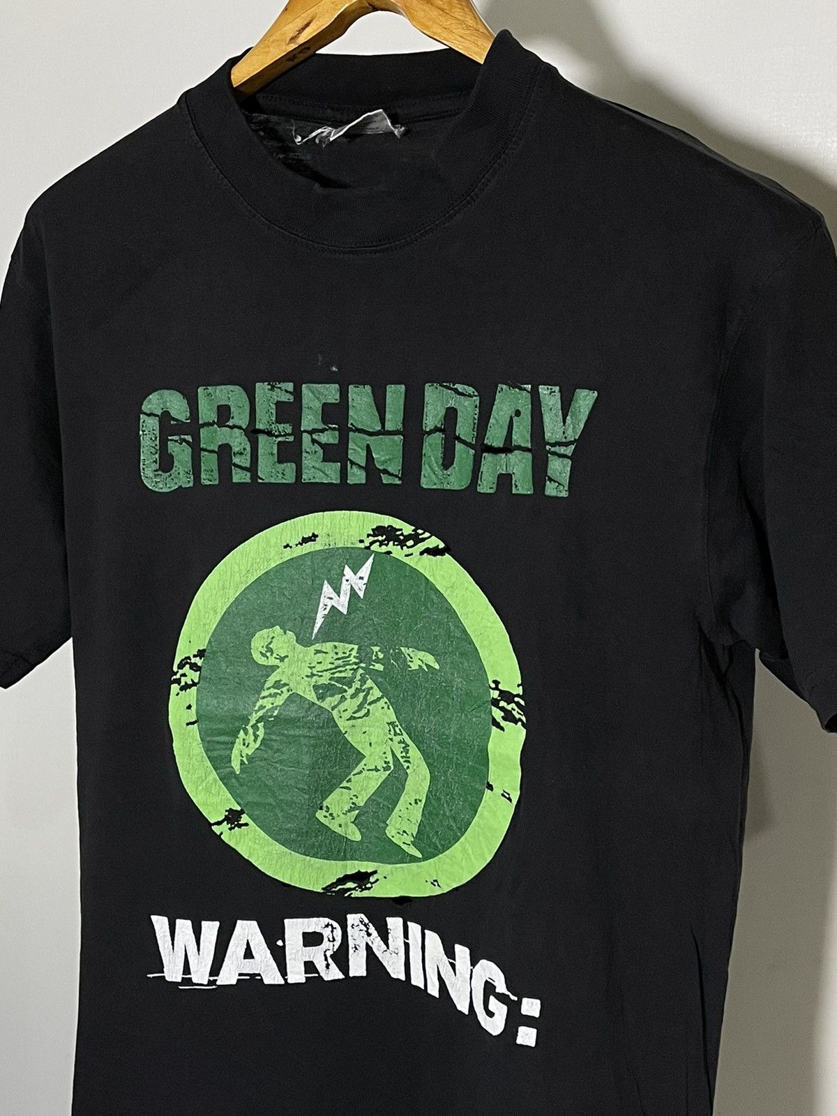 Band Tees VINTAGE 00s GREEN DAY WARNING T-SHIRT Size US M / EU 48-50 / 2 - 2 Thumbnail