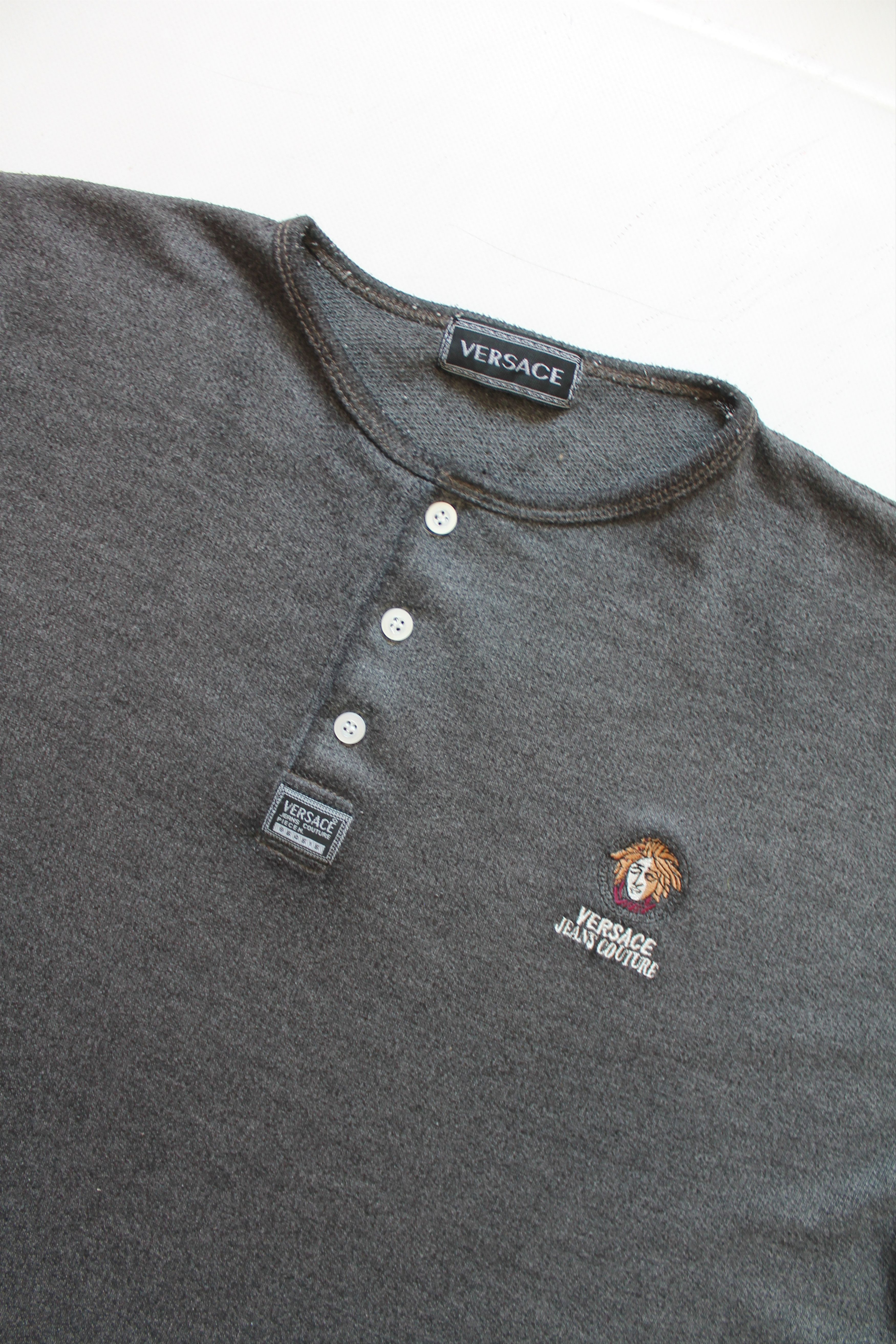Versace Jeans Couture Versace Jeans Couture Gray T Shirt tee Size US XL / EU 56 / 4 - 9 Thumbnail