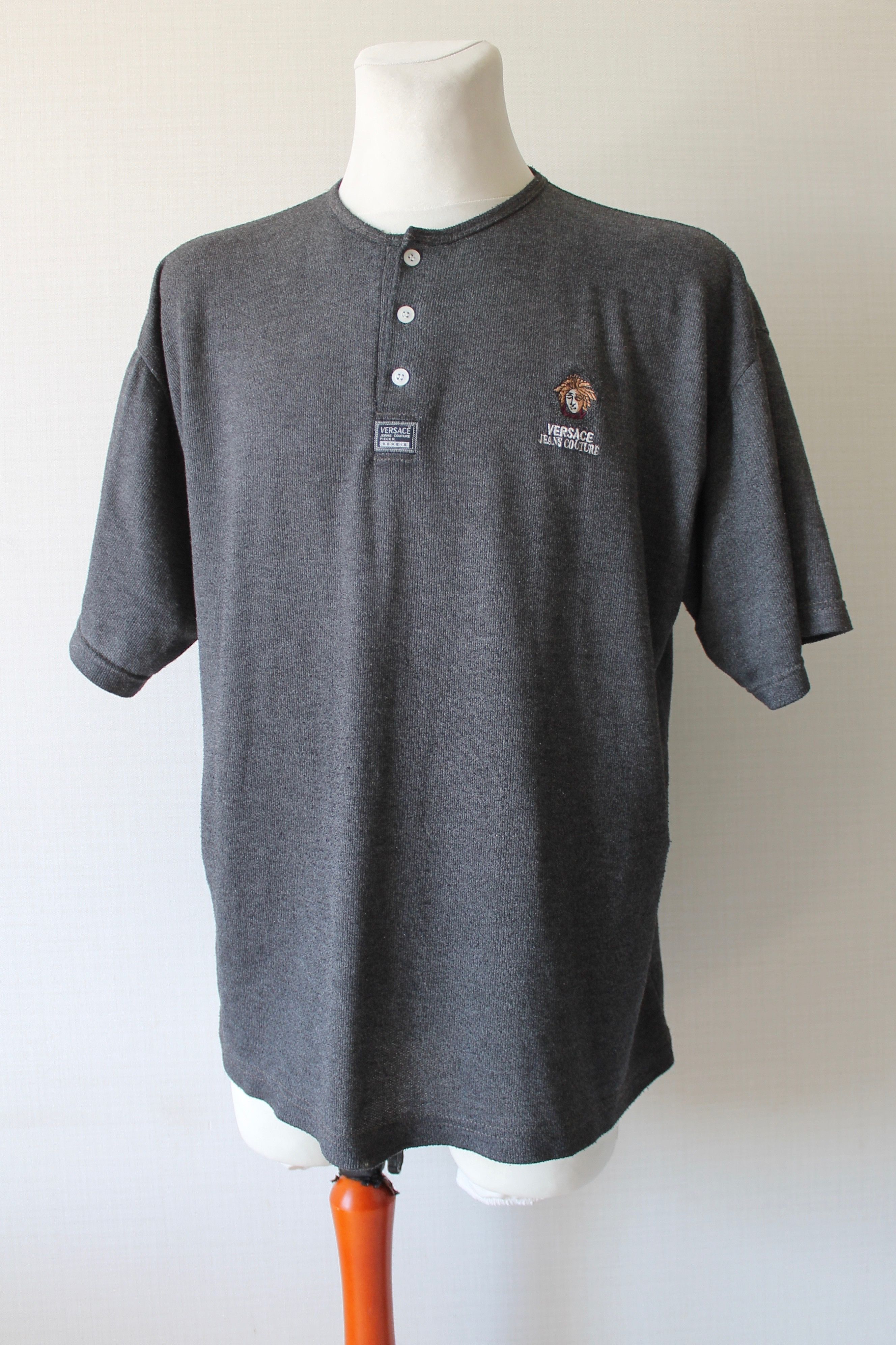 Versace Jeans Couture Versace Jeans Couture Gray T Shirt tee Size US XL / EU 56 / 4 - 6 Thumbnail