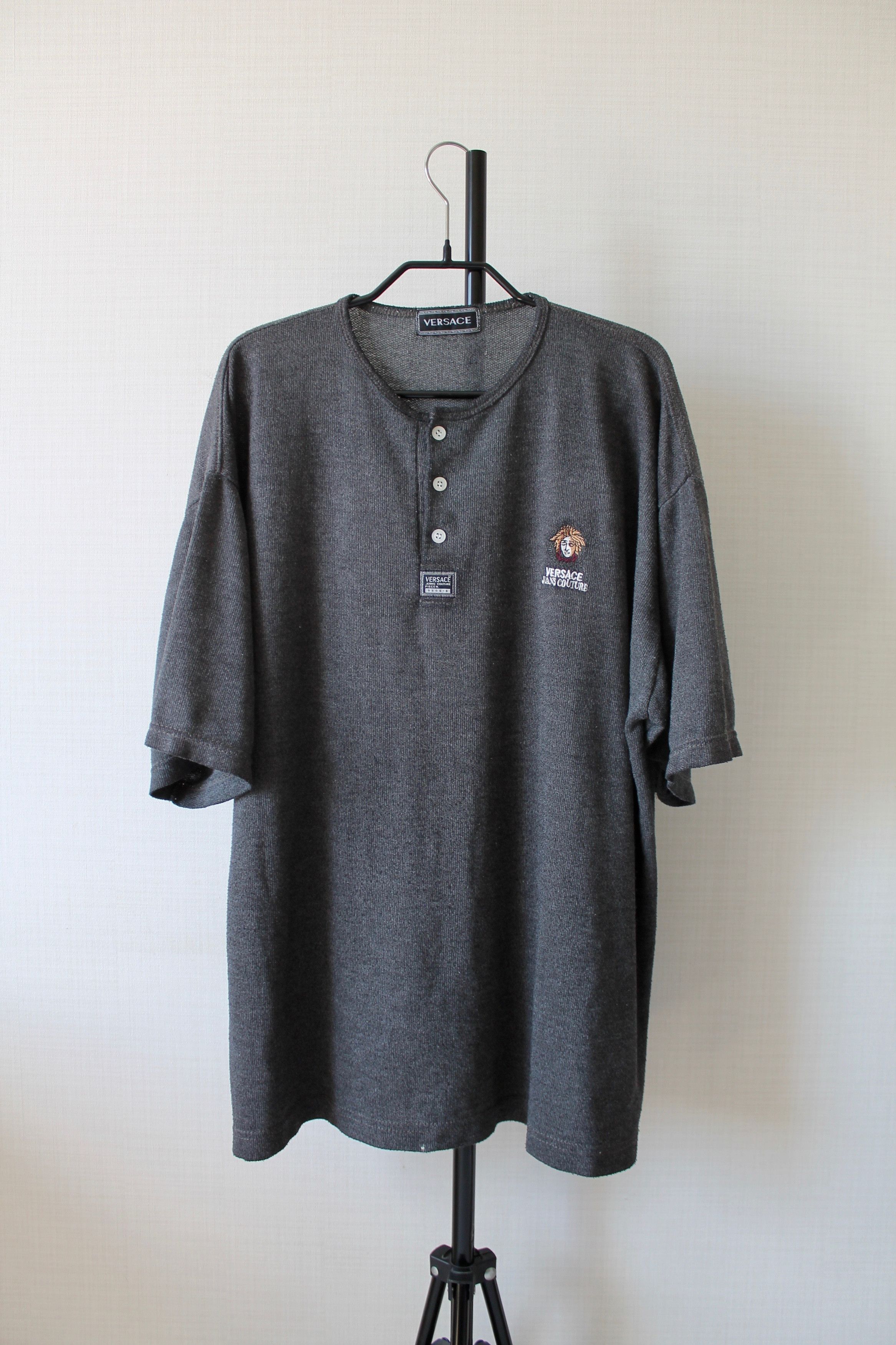 Versace Jeans Couture Versace Jeans Couture Gray T Shirt tee Size US XL / EU 56 / 4 - 1 Thumbnail