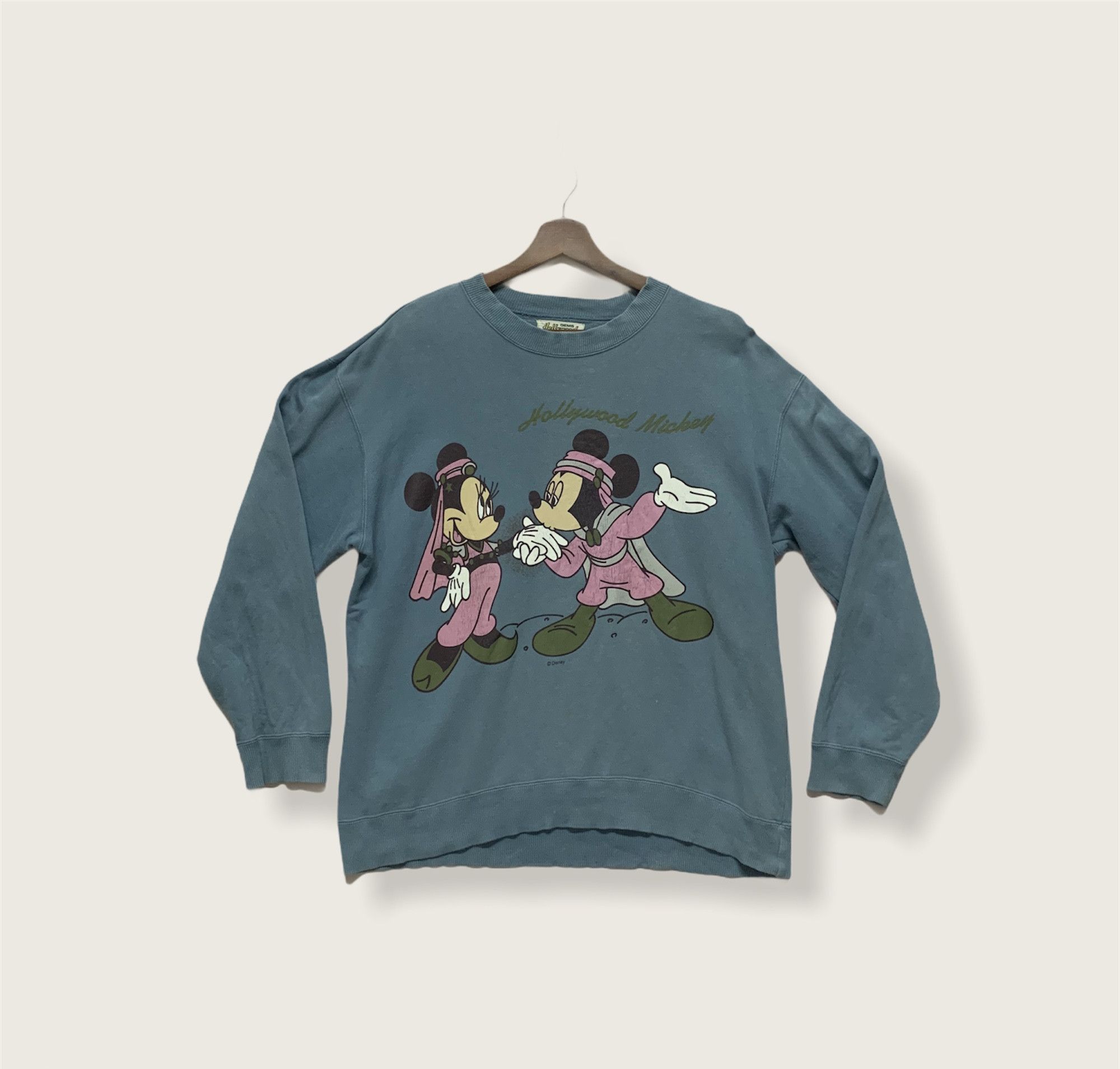 Disney Vintage Mickey Minnie Hollywood By Walt Disney Sweater Size US M / EU 48-50 / 2 - 1 Thumbnail