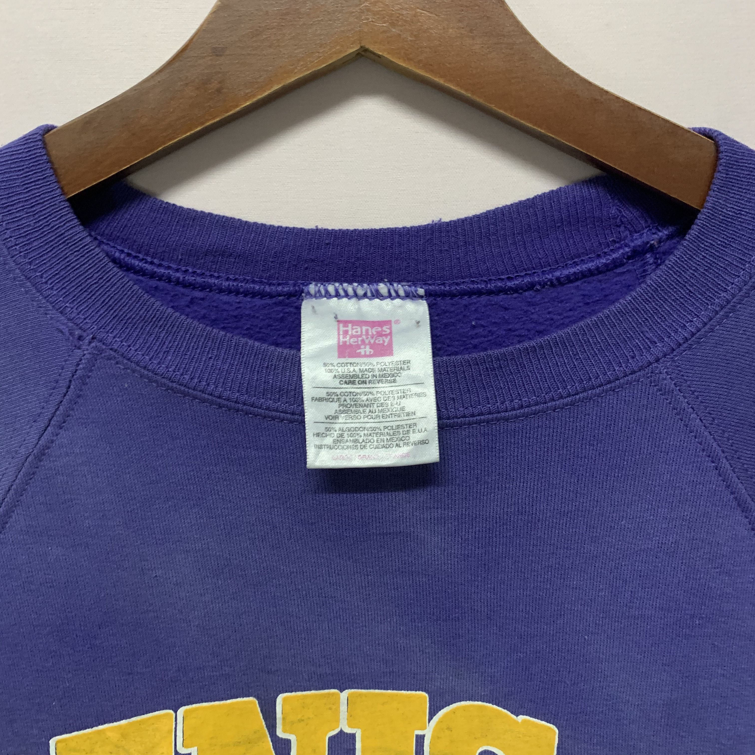 Hanes FLA⚡️H ⚡️ALE 🔥 Vintage Denison University Crewneck Sweater Size US L / EU 52-54 / 3 - 4 Thumbnail