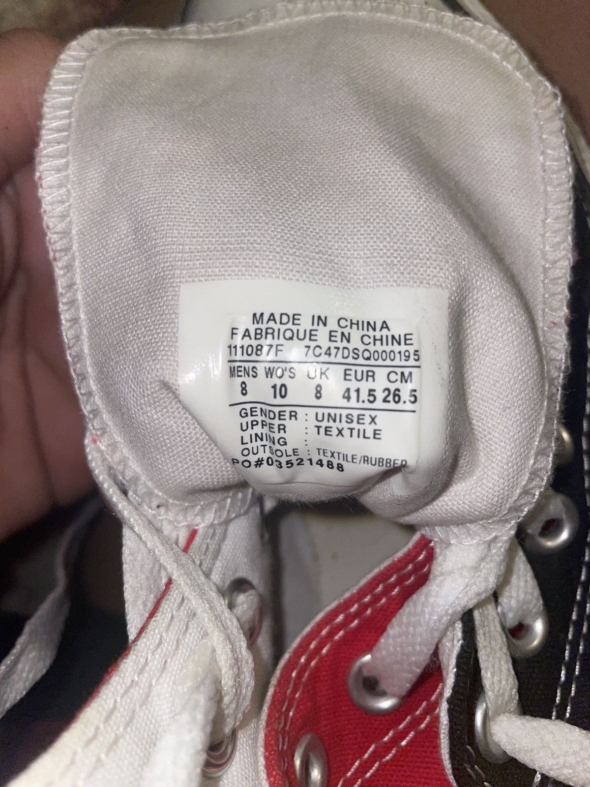 Converse × Vintage Converse Double Upper Chuck Taylor All Star Size US 8 / EU 41 - 6 Thumbnail