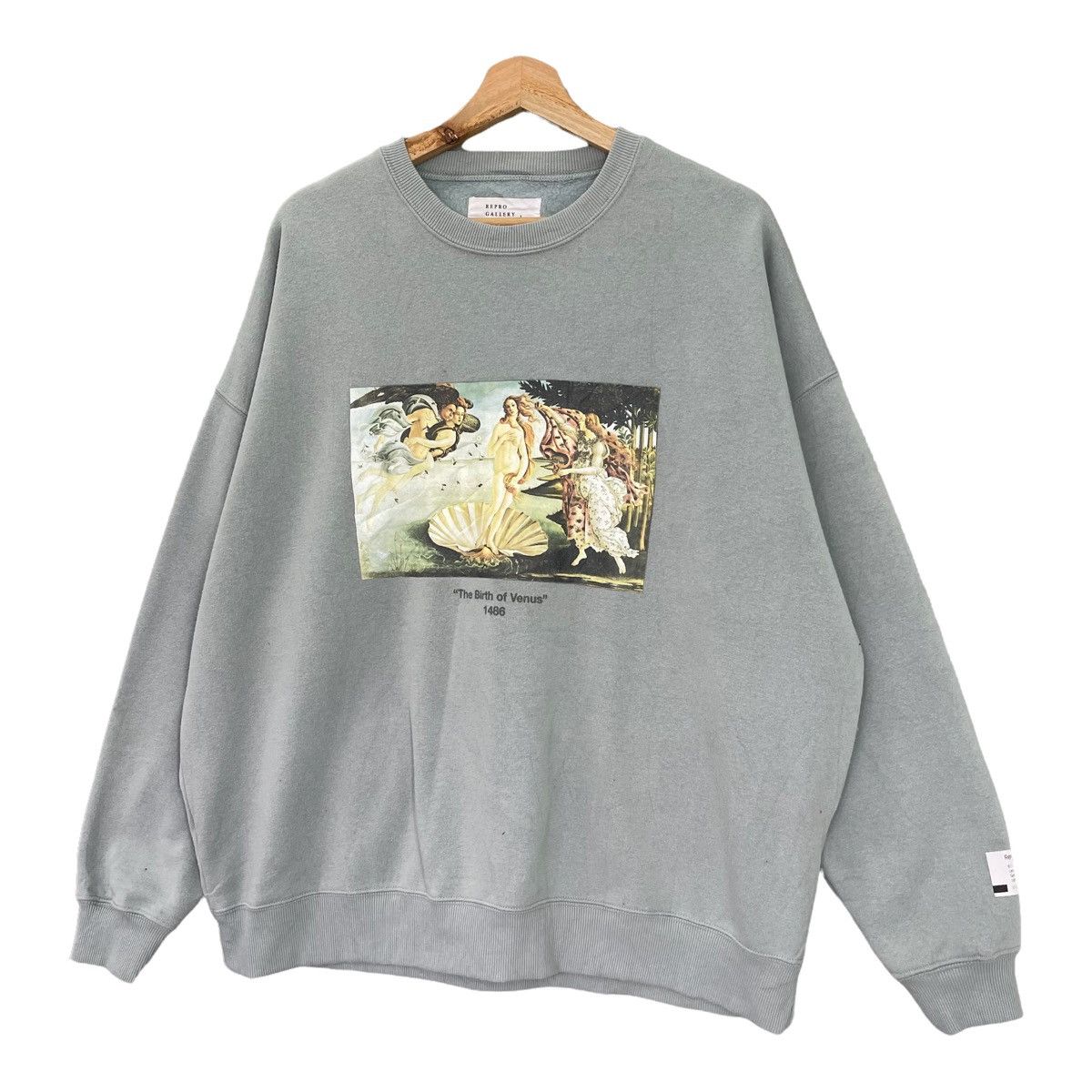 Paloma Picasso Art Design The Birth of Venus Crewneck Sweatshirt Size L Size US L / EU 52-54 / 3 - 3 Thumbnail