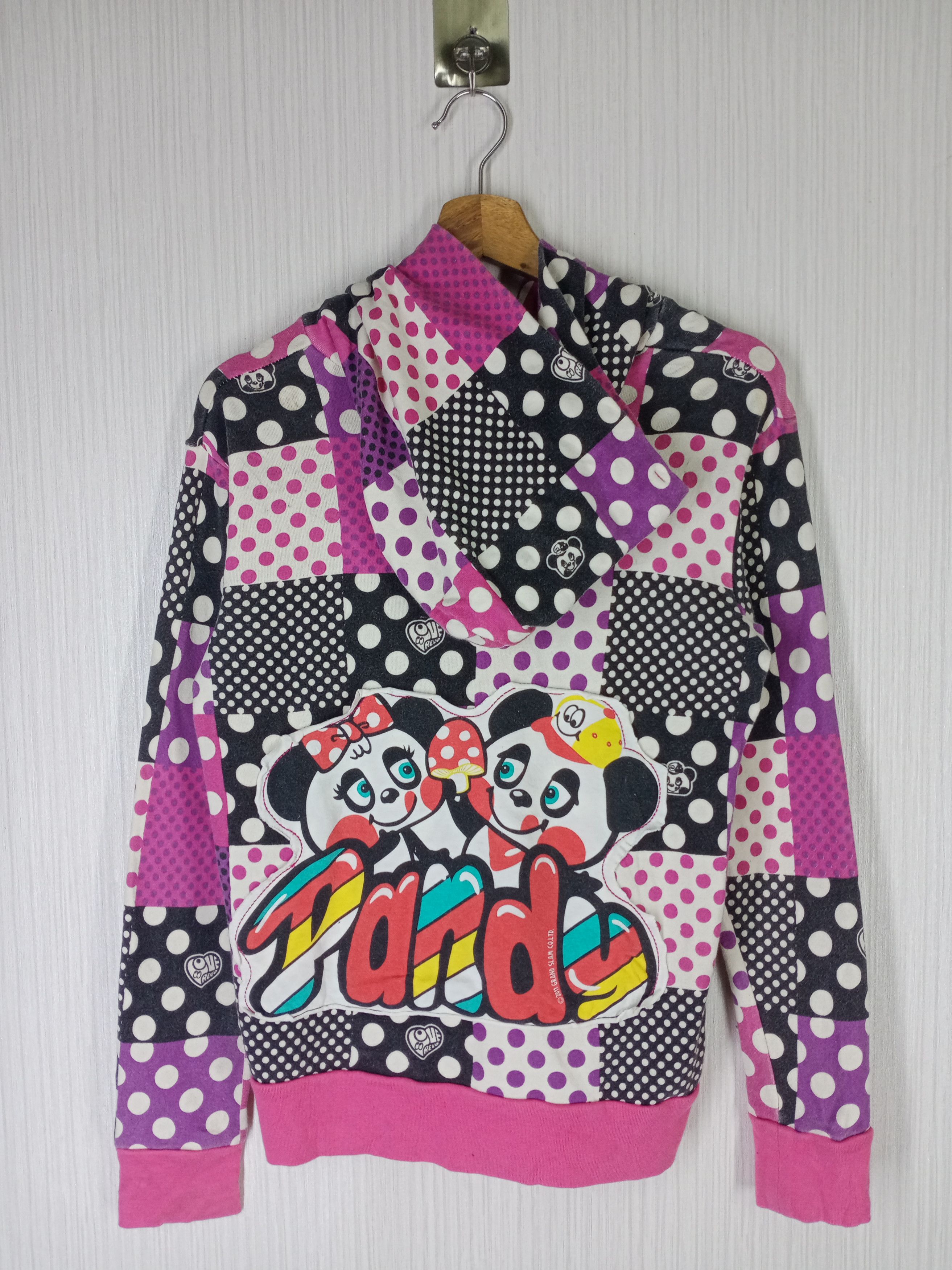 Japanese Brand RARE LOVE REVOLUTION HOODIE SWEATSHIRT Size US S / EU 44-46 / 1 - 2 Thumbnail