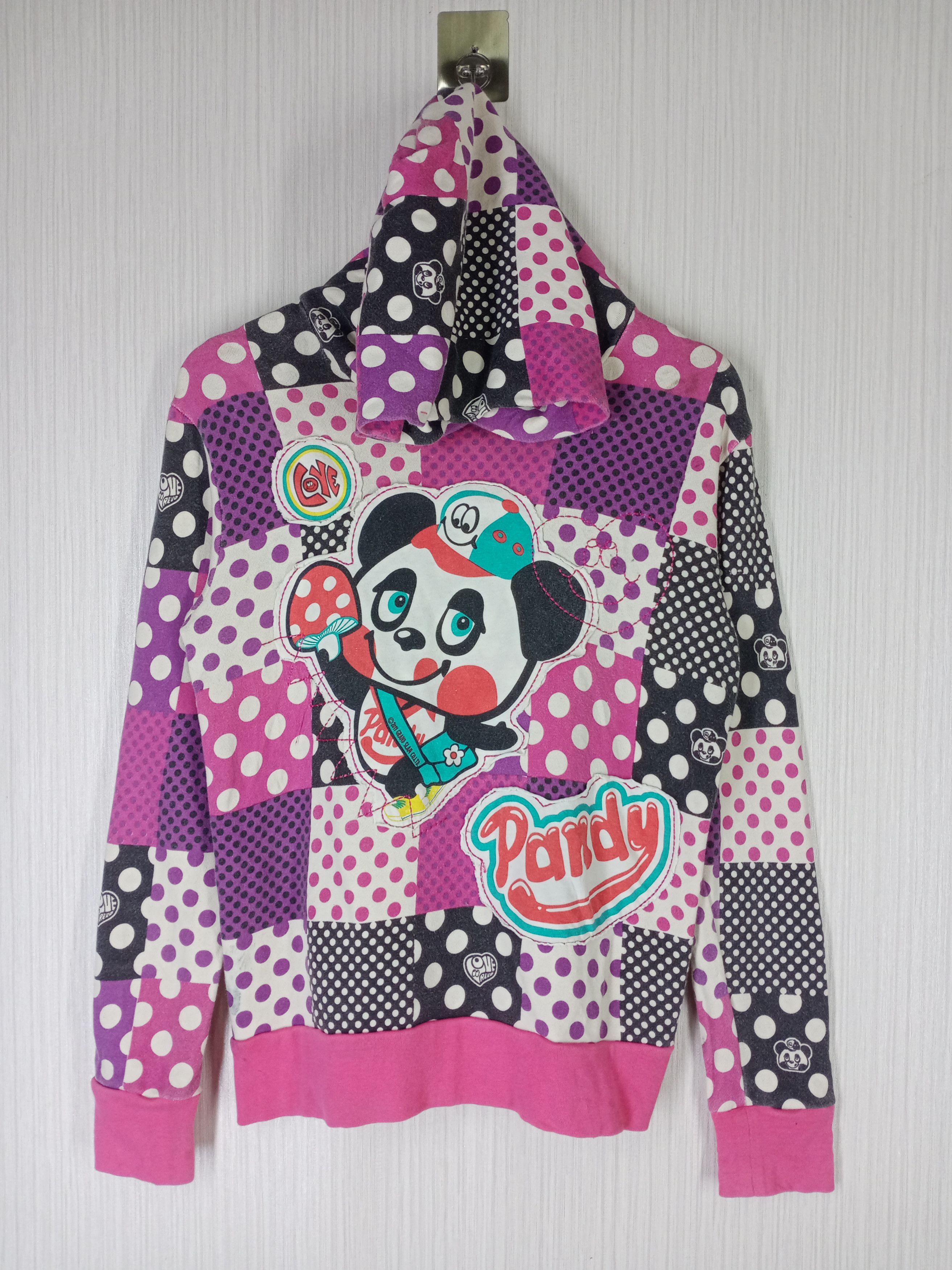 Japanese Brand RARE LOVE REVOLUTION HOODIE SWEATSHIRT Size US S / EU 44-46 / 1 - 1 Thumbnail